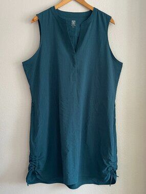 NWOT Title Nine Speed Racer Tunic Dress Women’s XL Teal UPF 50